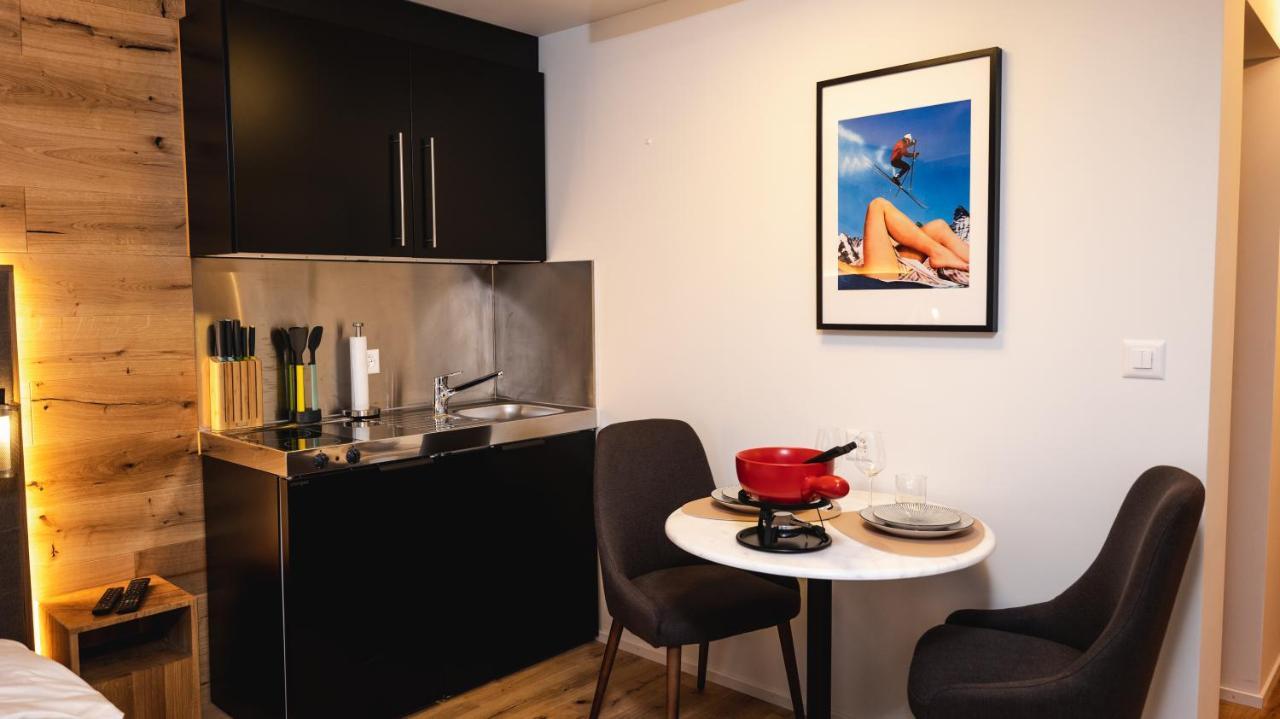 Wunderstay Alpine 403 Centric Studio Balcony/View Νταβός Εξωτερικό φωτογραφία