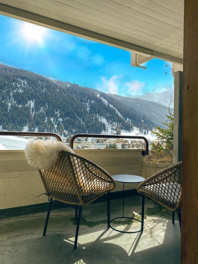 Wunderstay Alpine 403 Centric Studio Balcony/View Νταβός Εξωτερικό φωτογραφία